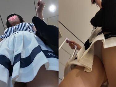 46私服女子粘着＋おまけ２名付き