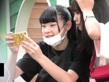 神様ありがとう ポニテのJ◯のがっつりパンチラ